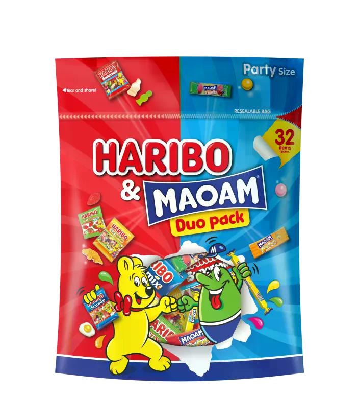 HARIBO & Maoam bonboni 635 g - Akcija v trgovini Regal Shop