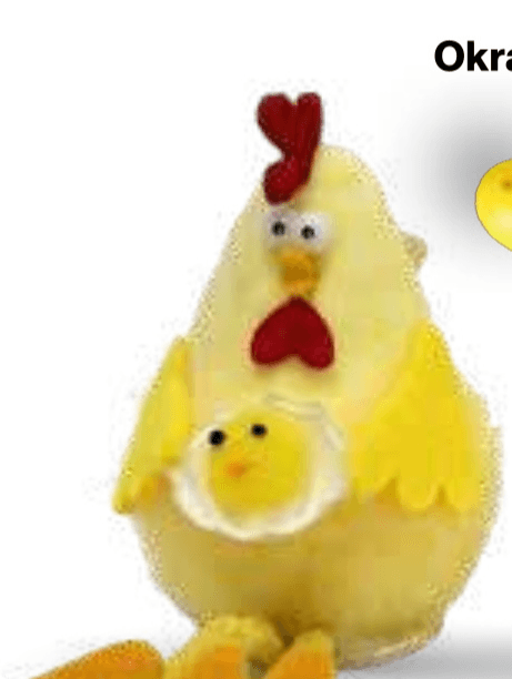 Okrasek kokoš - Akcija v trgovini Mercator