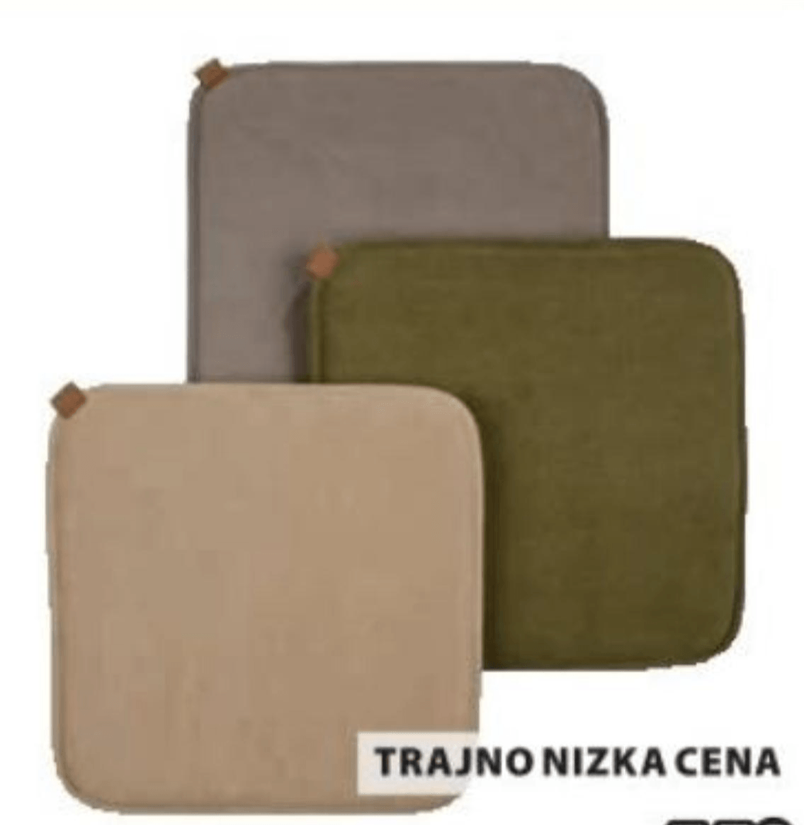 Sedežna blazina LOMME - Akcija v trgovini Jysk