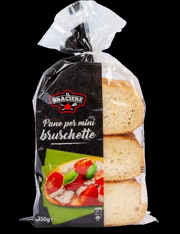IL BRACIERE Kruh za bruskete 500 g - Akcija v trgovini Eurospin