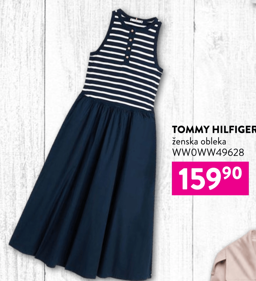 ženska obleka Tommy Hilfiger - Akcija v trgovini Regal Shop