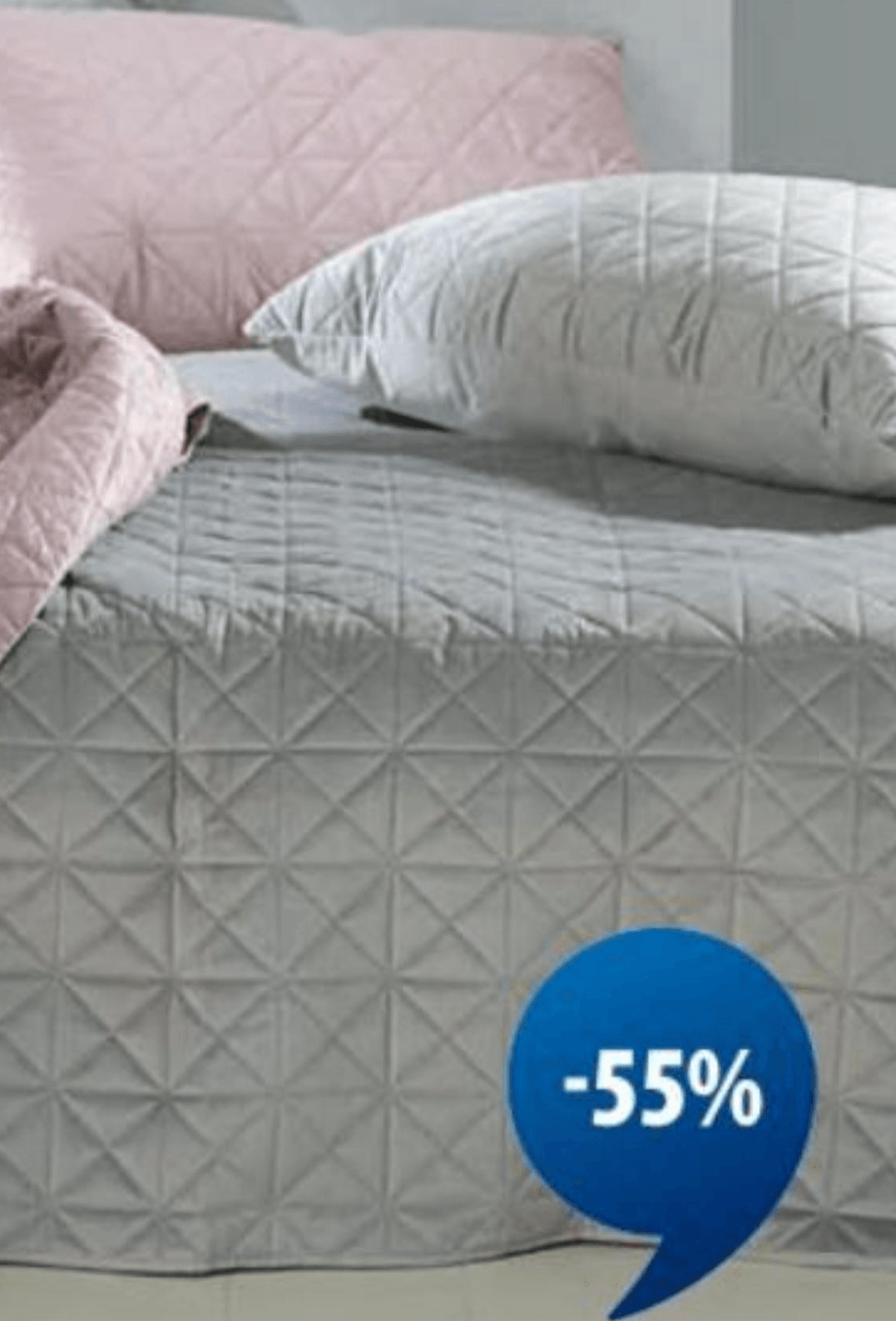 Posteljno pregrinjalo ENGBLOMME 220x240 cm - Akcija v trgovini Jysk