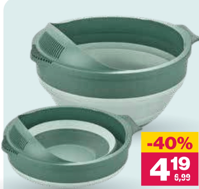 Skleda - Akcija v trgovini Mercator