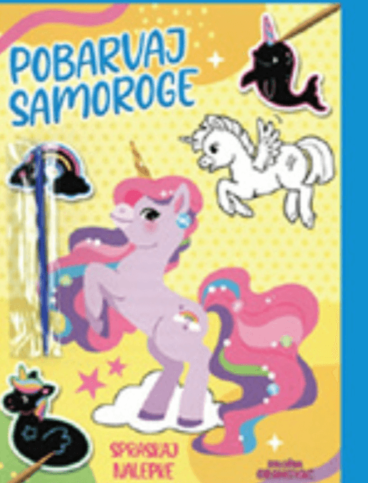 Pobarvaj samoroge - Akcija v trgovini Lidl