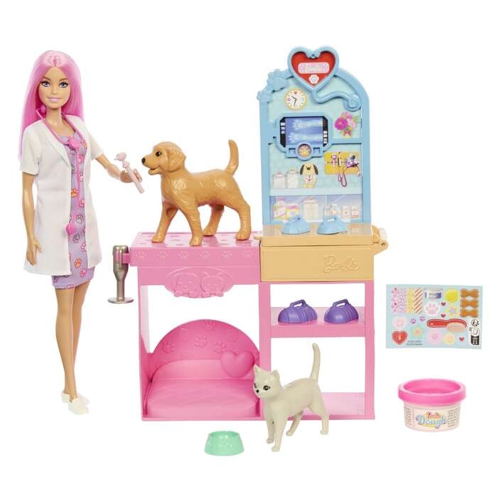Veterinarska klinika Barbie - Akcija v trgovini Baby Center