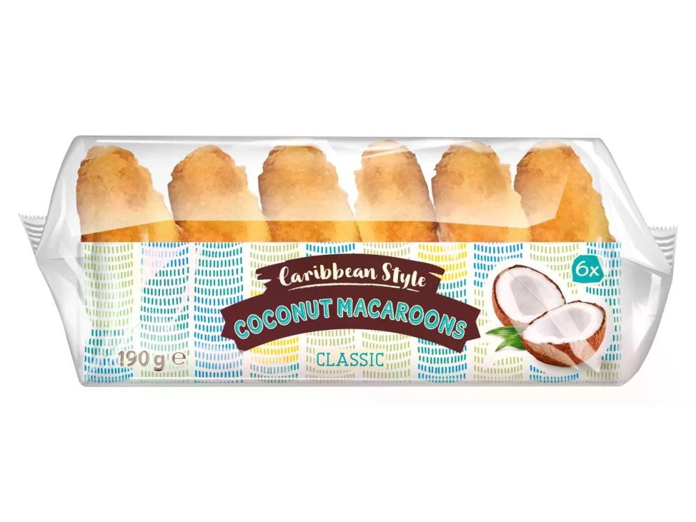 Caribbean Style Makroni s kokosom 190/225 g - Akcija v trgovini Lidl