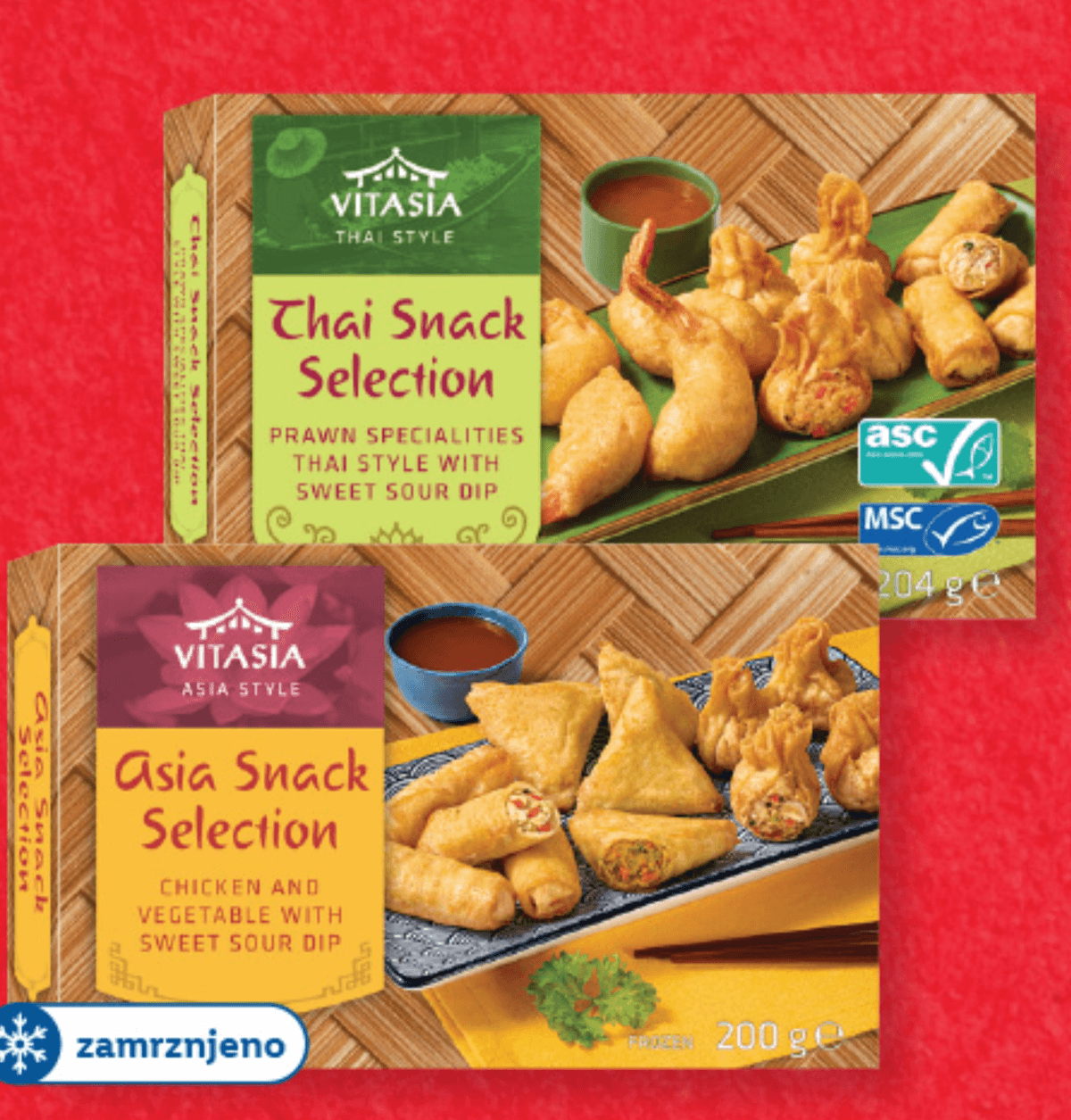 Izbor prigrizkov 200/204 g Vitasia - Akcija v trgovini Lidl