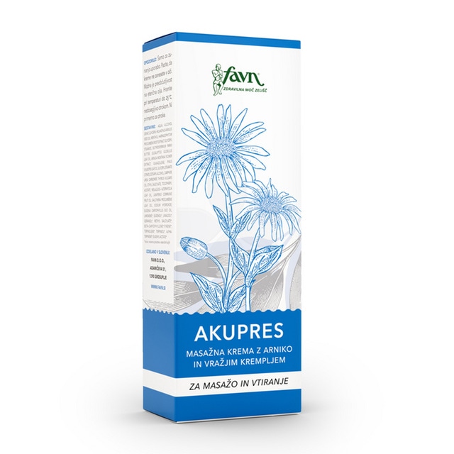 Favn NARAVNI IZDELKI FAMA, ZELIŠČNA MASAŽA IN AKUPRES 250 ml - Akcija v trgovini E.Leclerc