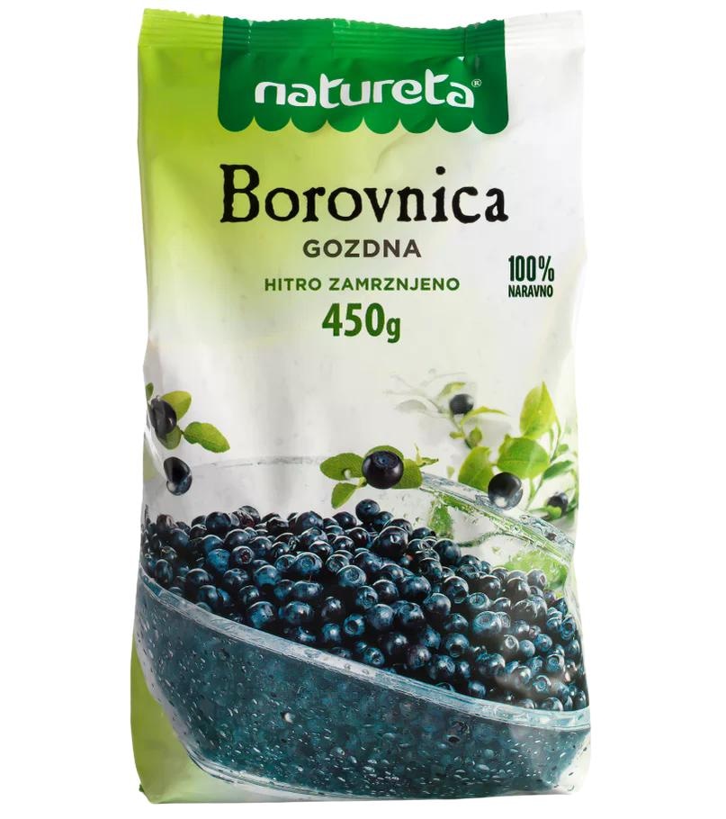GOZDNE BOROVNICE, MALINE ALI GOZDNI SADEŽI 450 g NATURETA - Akcija v trgovini Spar