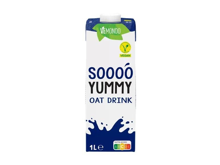 Vemondo Sooo Yummy ovseni napitek 1 L Akcija v trgovini Lidl