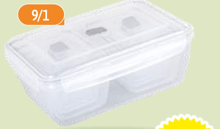 HOMESIDE SET POSOD ZA SHRANJEVANJE 9/1 - Akcija v trgovini E.Leclerc