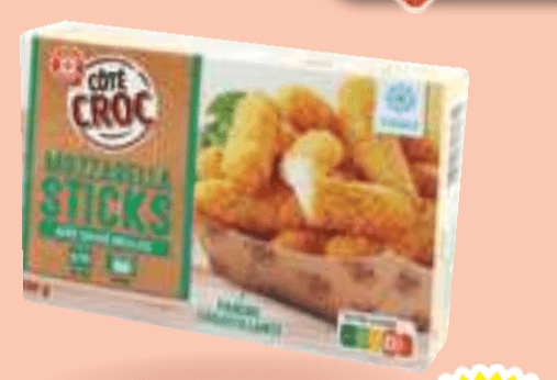 Panirane palčke mozzarelle 250 g - Akcija v trgovini E.Leclerc