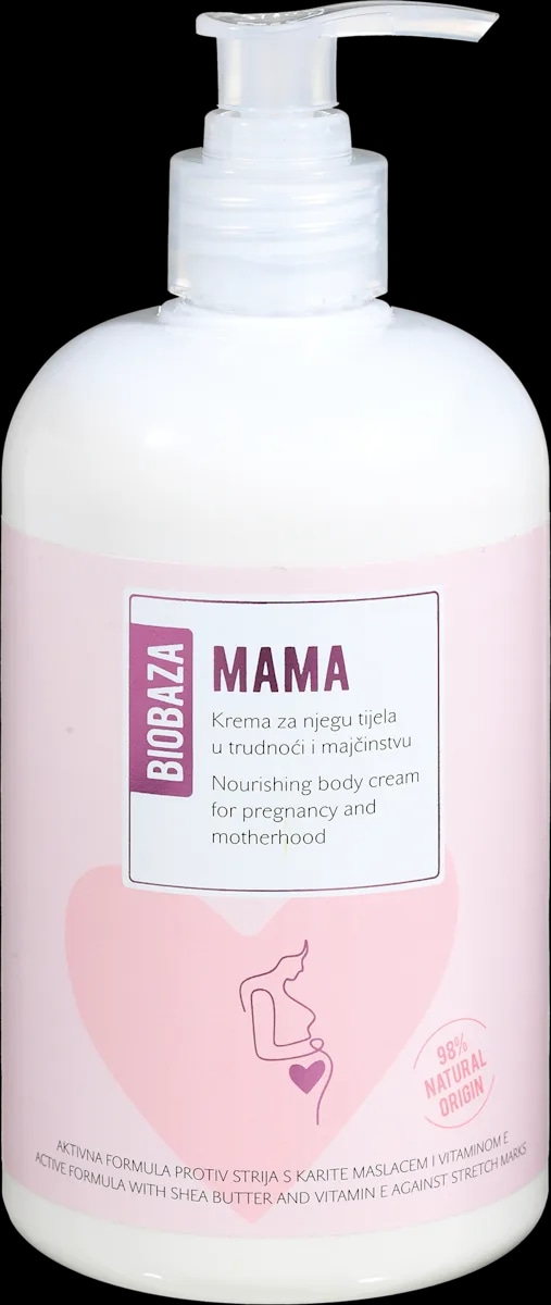 Biobaza Mama krema za nosečnice 500 ml - Akcija v trgovini Dm