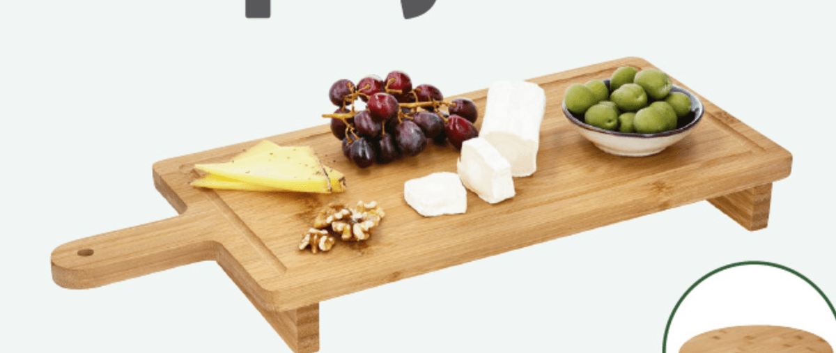 Silvercrest Servirna deska/vrtljiva plošča iz bambusa - Akcija v trgovini Lidl