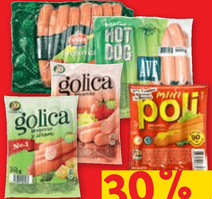 Vse pakirane hrenovke - Akcija v trgovini Spar