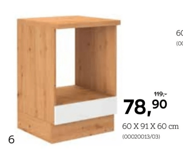 Xora spodnja omarica za pečico - Akcija v trgovini Lesnina