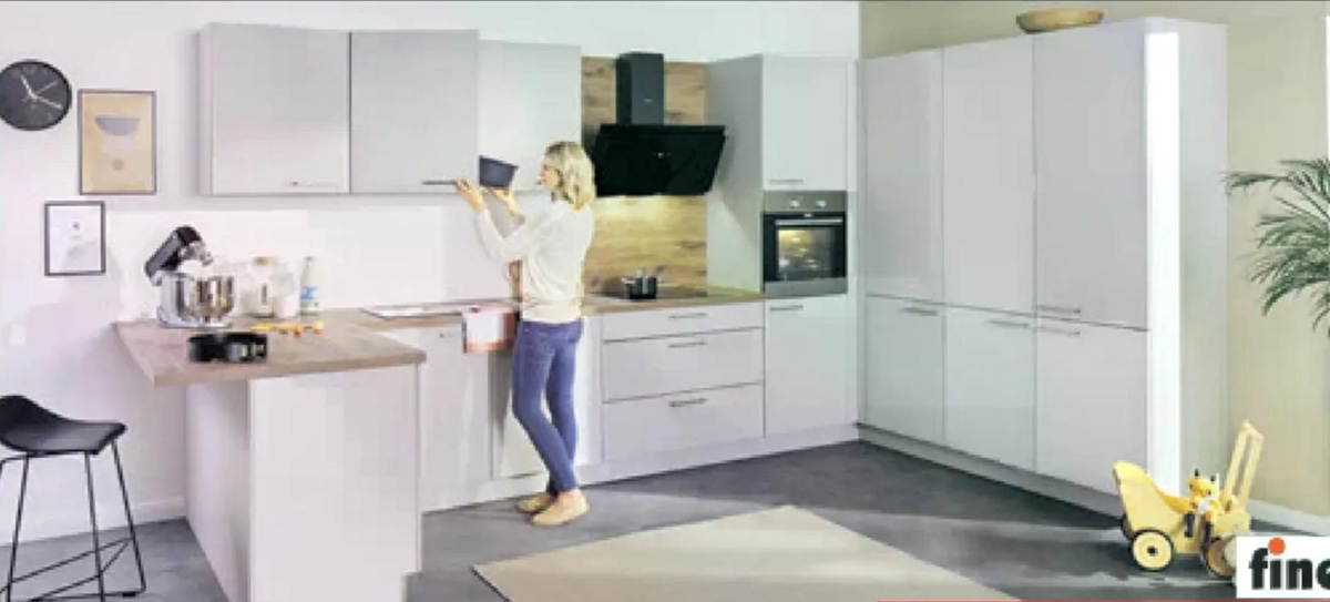 Kuhinja finella - Akcija v trgovini Rutar