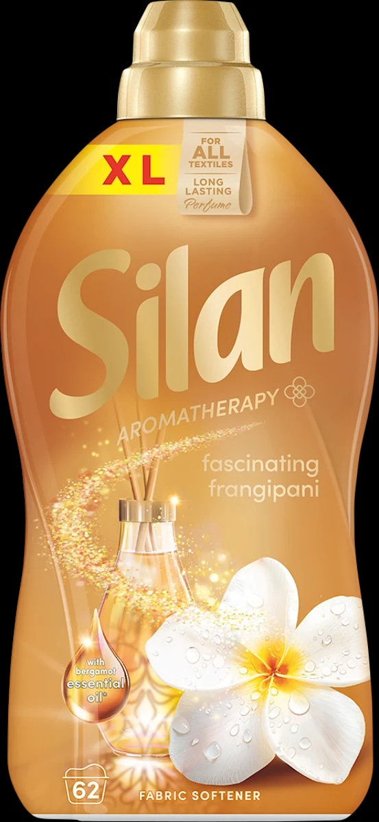 Silan Aromatherapy Fascinating Frangipani mehčalec za perilo 62 pranj Akcija v trgovini Dm