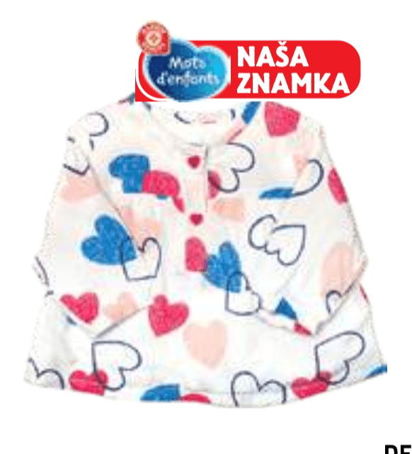 Dekliška bluza Mots d'enfants - Akcija v trgovini E.Leclerc