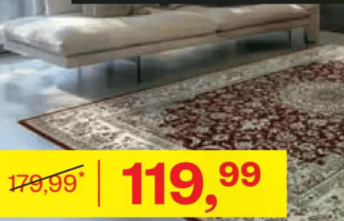 Preproga Dunya pribl. 200x290 cm - Akcija v trgovini Rutar