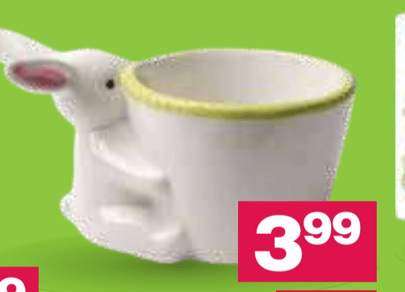 Skodelica velikonočna z zajcem - Akcija v trgovini Mercator