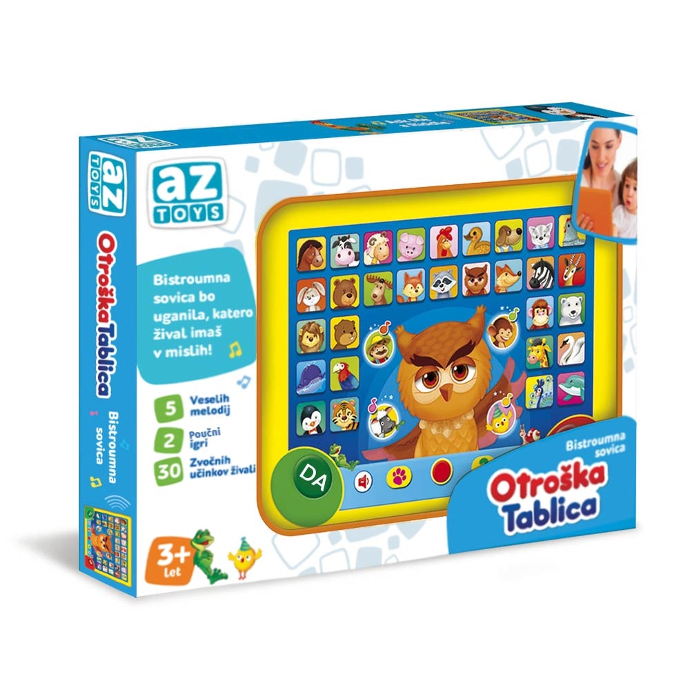 Otroška tablica - Bistroumna sovica az TOYS - Akcija v trgovini Mueller