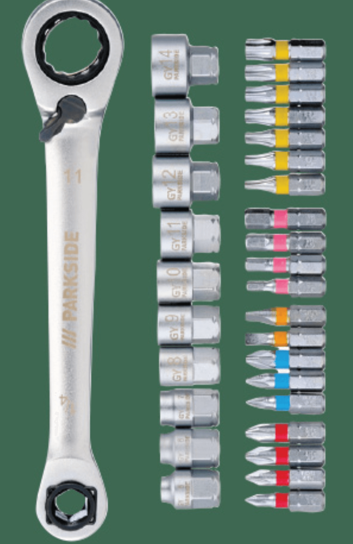 Parkside Komplet nasadnih ključev 31-delni - Akcija v trgovini Lidl
