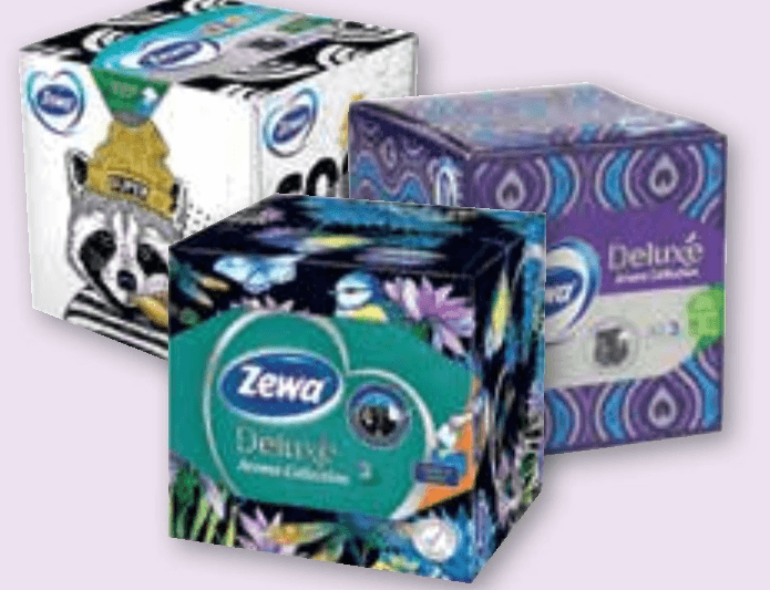 Zewa Papirnati robčki 60/1 - Akcija v trgovini Spar