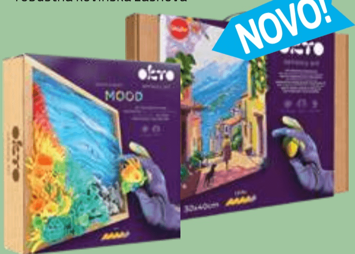 3D USTVARJALNI SET O.K.TO - Akcija v trgovini E.Leclerc