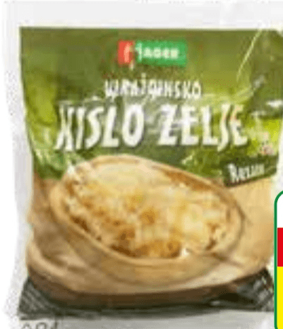 Varaždinsko kislo zelje 500 g Jager - Akcija v trgovini Jager