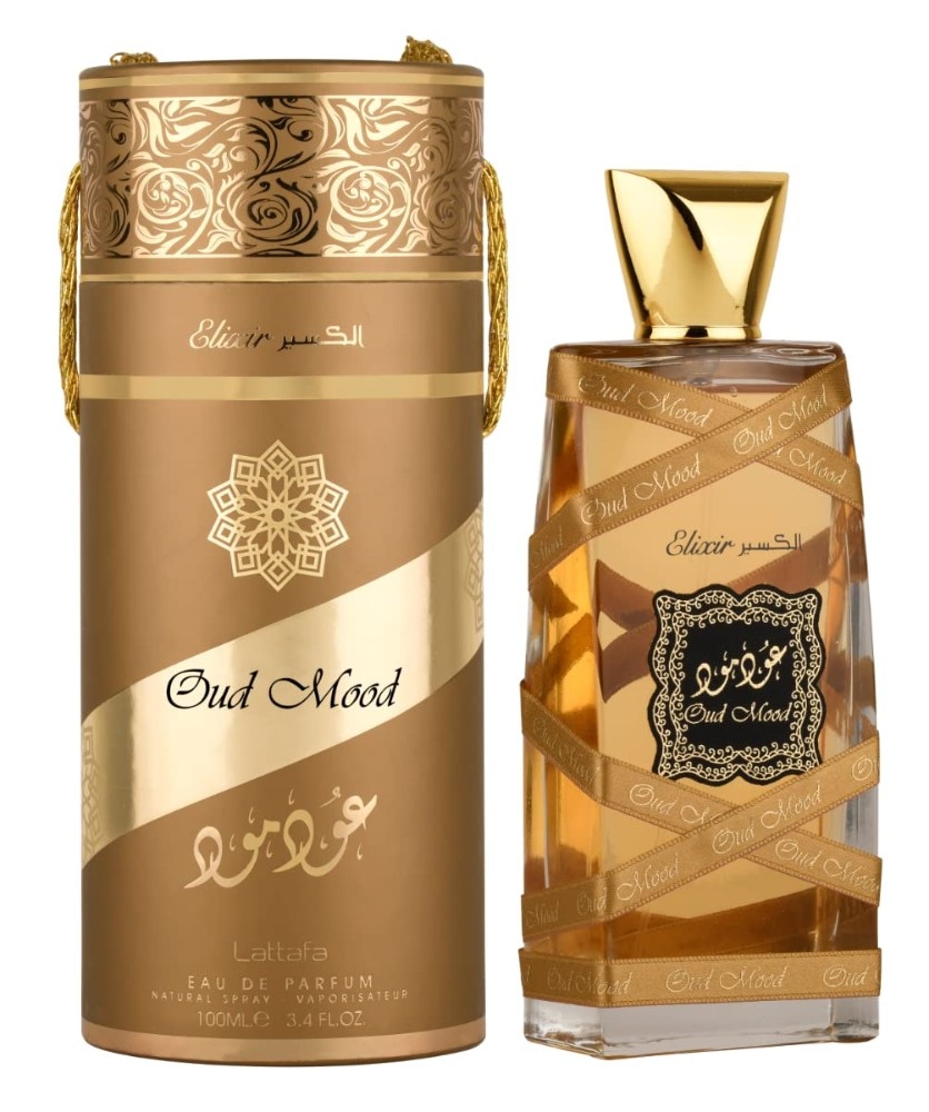 Lattafa Oud Mood Elixir uniseks parfumska voda 100 ml Akcija v trgovini E.Leclerc