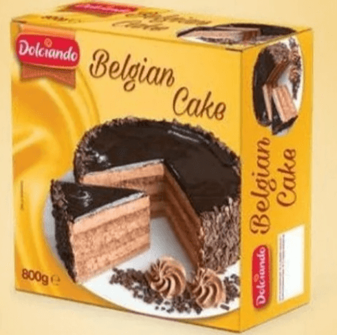 Dolciando Belgijska čokoladna torta 800 g - Akcija v trgovini Eurospin