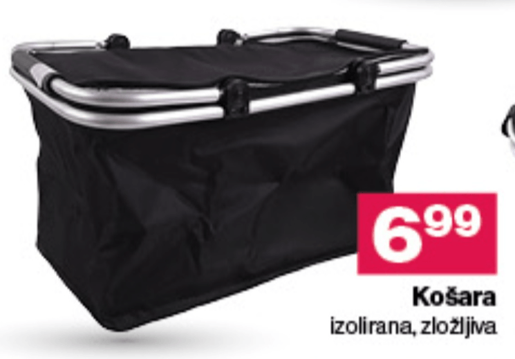 Košara - Akcija v trgovini Mercator