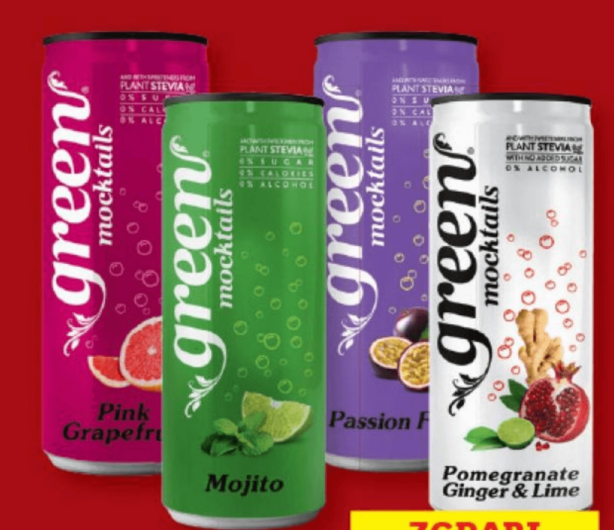 Green Mocktails 0,33 L - Akcija v trgovini Lidl