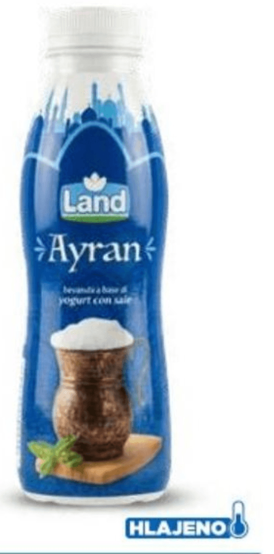 Jogurtov napitek Ayran 500 ml Land - Akcija v trgovini Eurospin