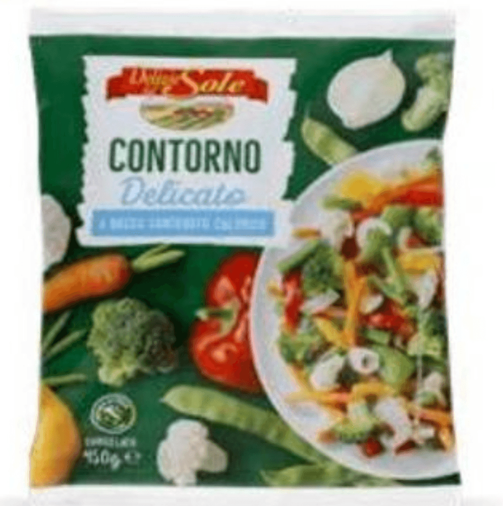 Mešana zelenjava, nizkokalorična Delizie Sole 450 g - Akcija v trgovini Eurospin