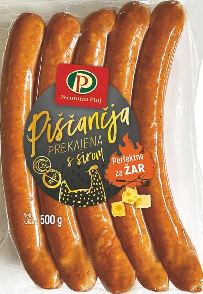 Perutnina Ptuj Prekajene klobase - Akcija v trgovini E.Leclerc