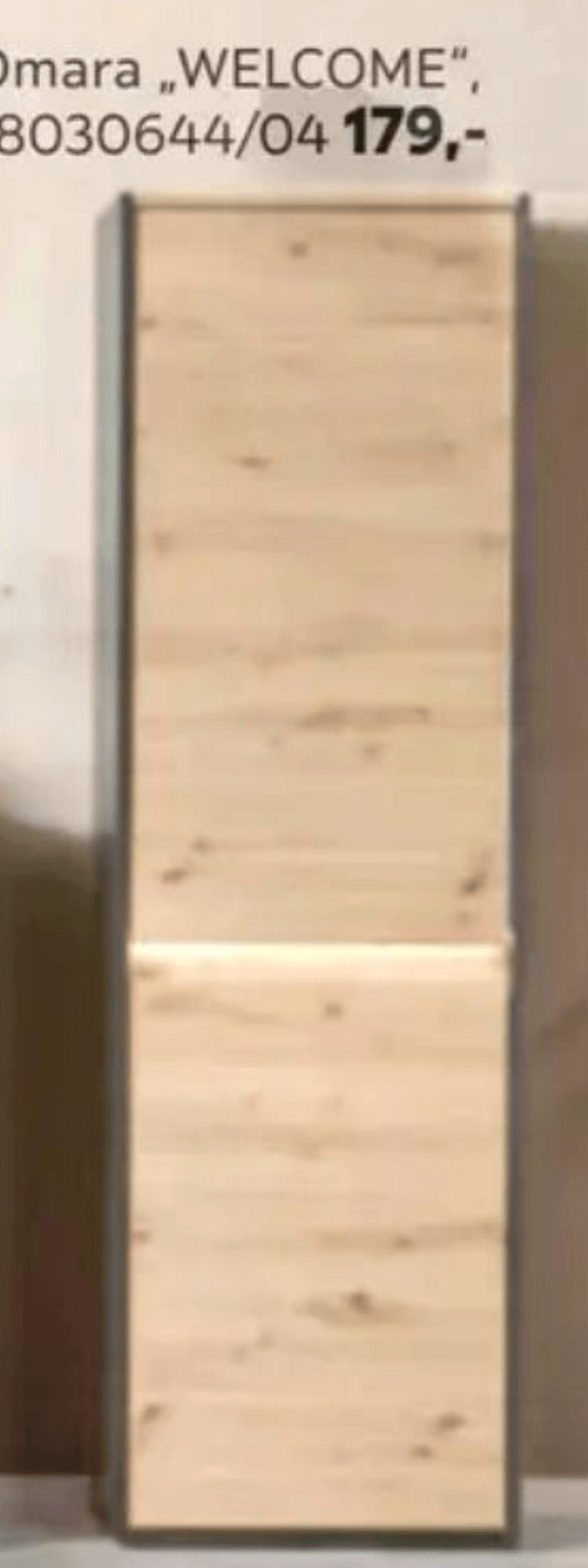 Omara „WELCOME" - Akcija v trgovini Mömax