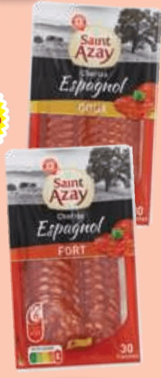 Klobasa Chorizo Saint Azay 150 g - Akcija v trgovini E.Leclerc