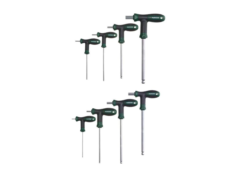 PARKSIDE Komplet vtičnih ključev s T-ročajem 8-delni - Akcija v trgovini Lidl