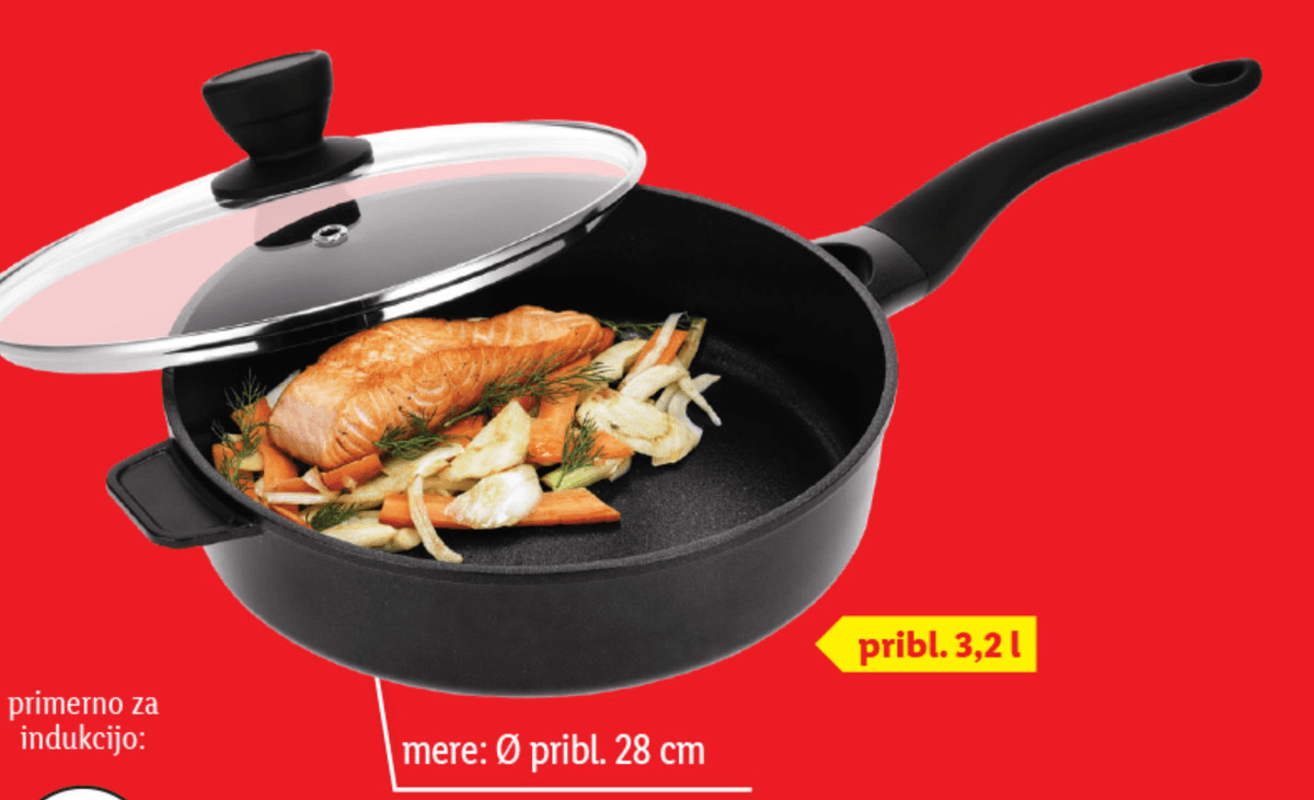 SILVERCREST Ponev za dušenje pribl. 3,2 l, Ø pribl. 28 cm - Akcija v trgovini Lidl