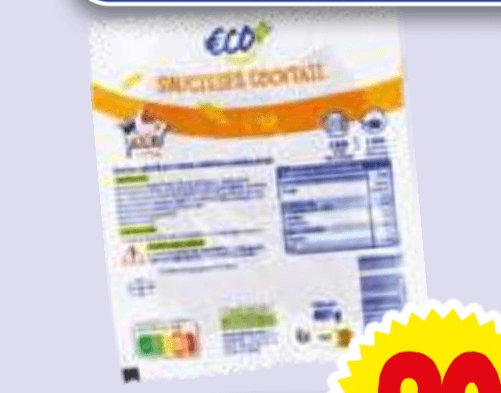 Prekajene cocktail hrenovke 400 g - Akcija v trgovini E.Leclerc