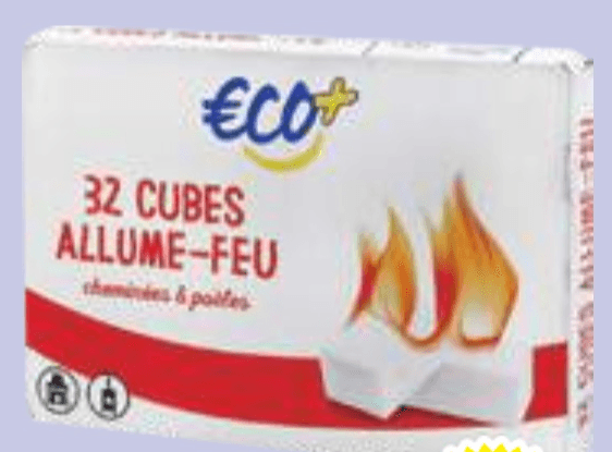 Kocke za prižiganje Eco 32/1 - Akcija v trgovini E.Leclerc