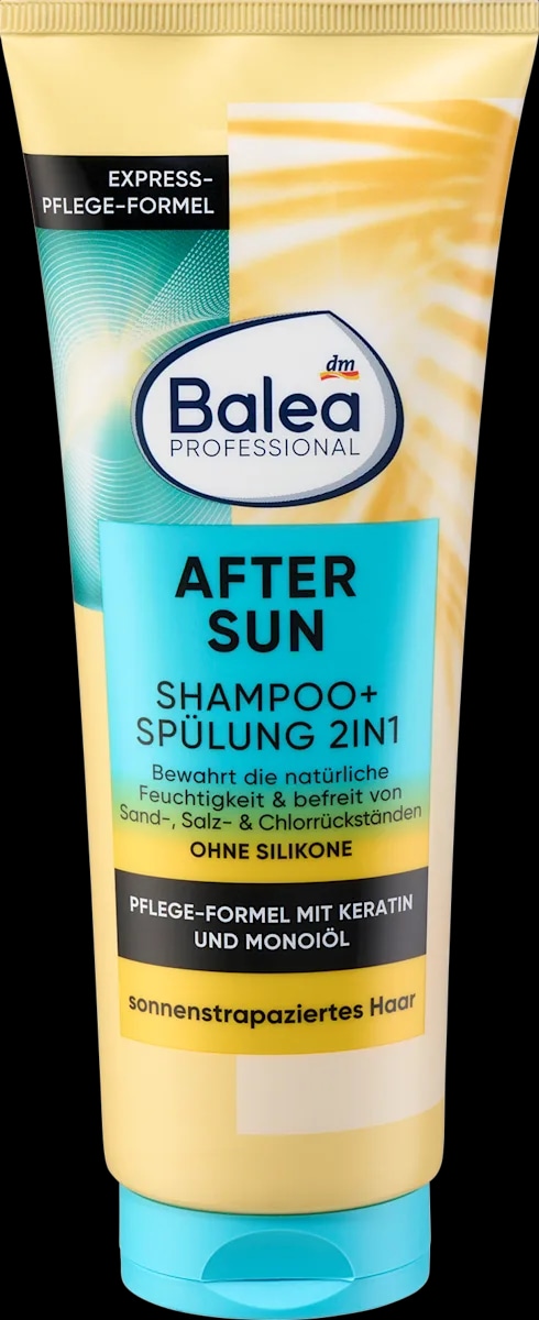 Balea Professional After Sun šampon in balzam za lase 250 ml - Akcija v trgovini Dm