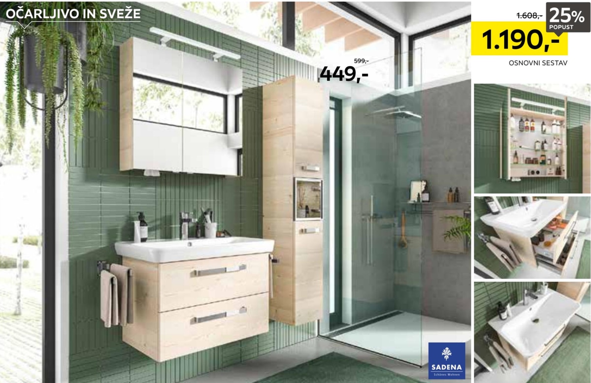 Kopalniški osnovni sestav - Akcija v trgovini Lesnina