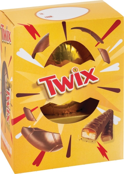 Čokoladno jajce Twix 170 g - Akcija v trgovini Mercator