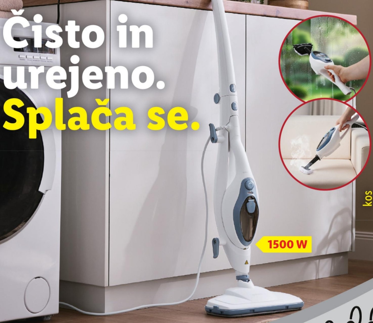 SILVERCREST Parni čistilnik - Akcija v trgovini Lidl