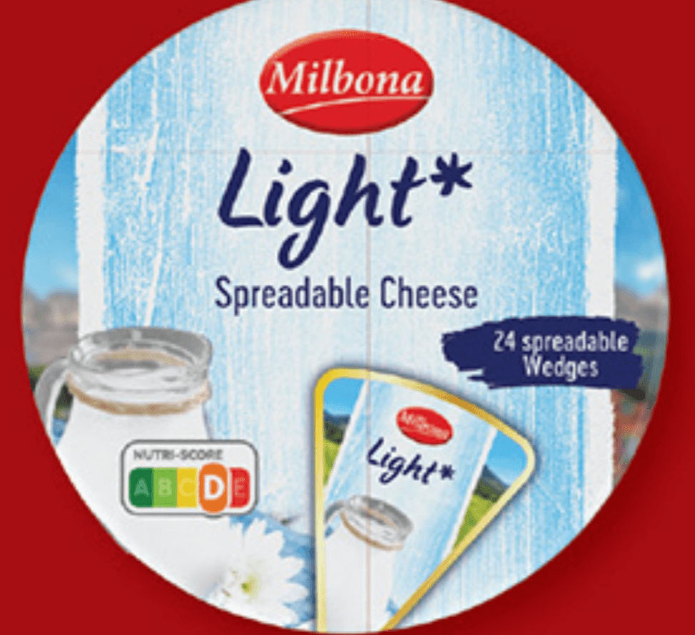 Milbona Lahki topljeni sir 400 g - Akcija v trgovini Lidl