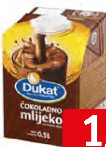 Čokoladno mleko Dukat 500 g - Akcija v trgovini Jager