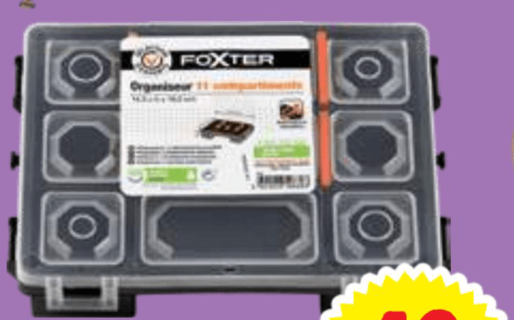 Foxter ORGANIZATOR 11/1 - Akcija v trgovini E.Leclerc